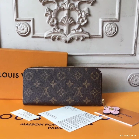AAA Pruses Bags Louis wallet Vuitton CLEMENCE 0821